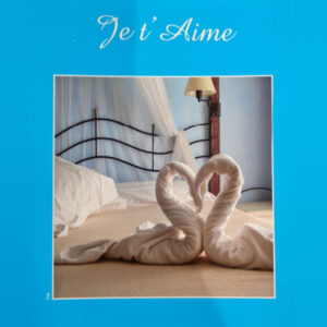 Carte message "Je t'aime"